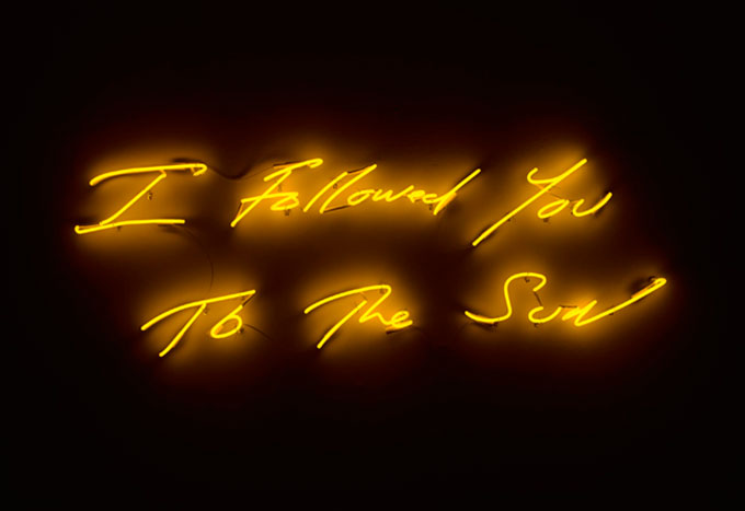 TRACEY EMIN VA HASTA EL SOL