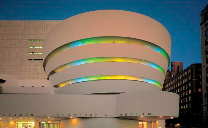 ATEN REIGN DE JAMES TURRELL EN EL GUGGENHEIM DE NUEVA YORK