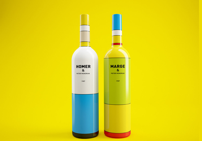 LOS SIMPSONS EMBOTELLADOS