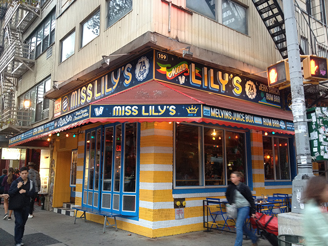 RESTAURANTE NUEVA YORK: MISS LILY’S 7A