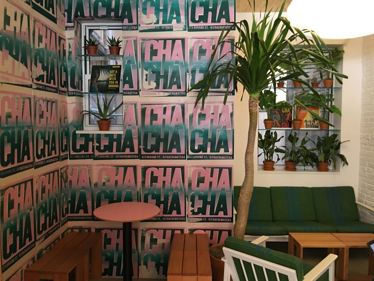CAFÉ NUEVA YORK: CHA CHA MATCHA