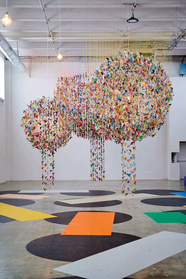 Origami For Life, Charles Kaisin en el Palais de Tokyo