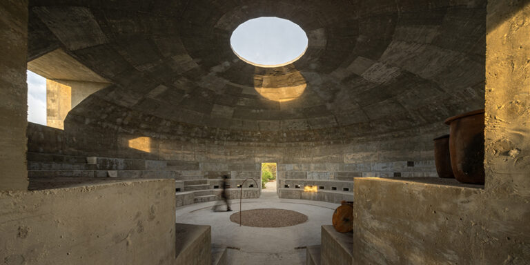 Mushroom Pavilion x OMA en Casa Wabi